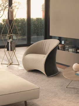 LE MIDÌ - Upholstered armchair by Désirée divani - view 3